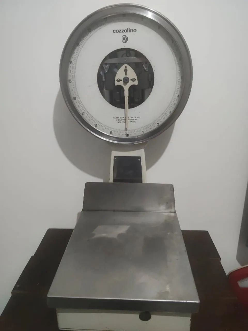 Balança comercial de plataforma Cozzolino funcional de 20 kg - Foto 4