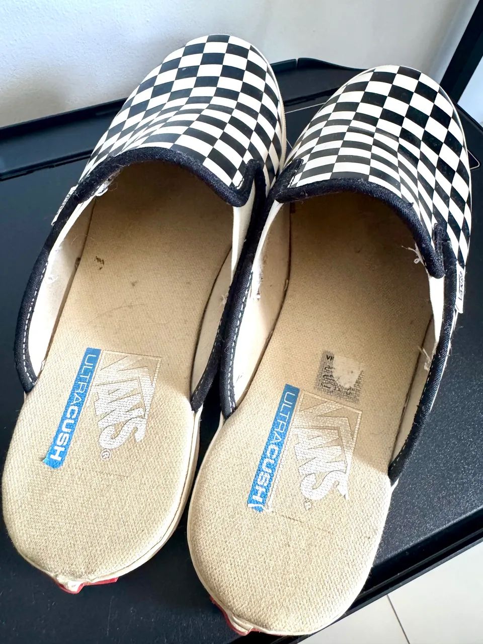 Tênis vans slip-on mule checkboard - Foto 2