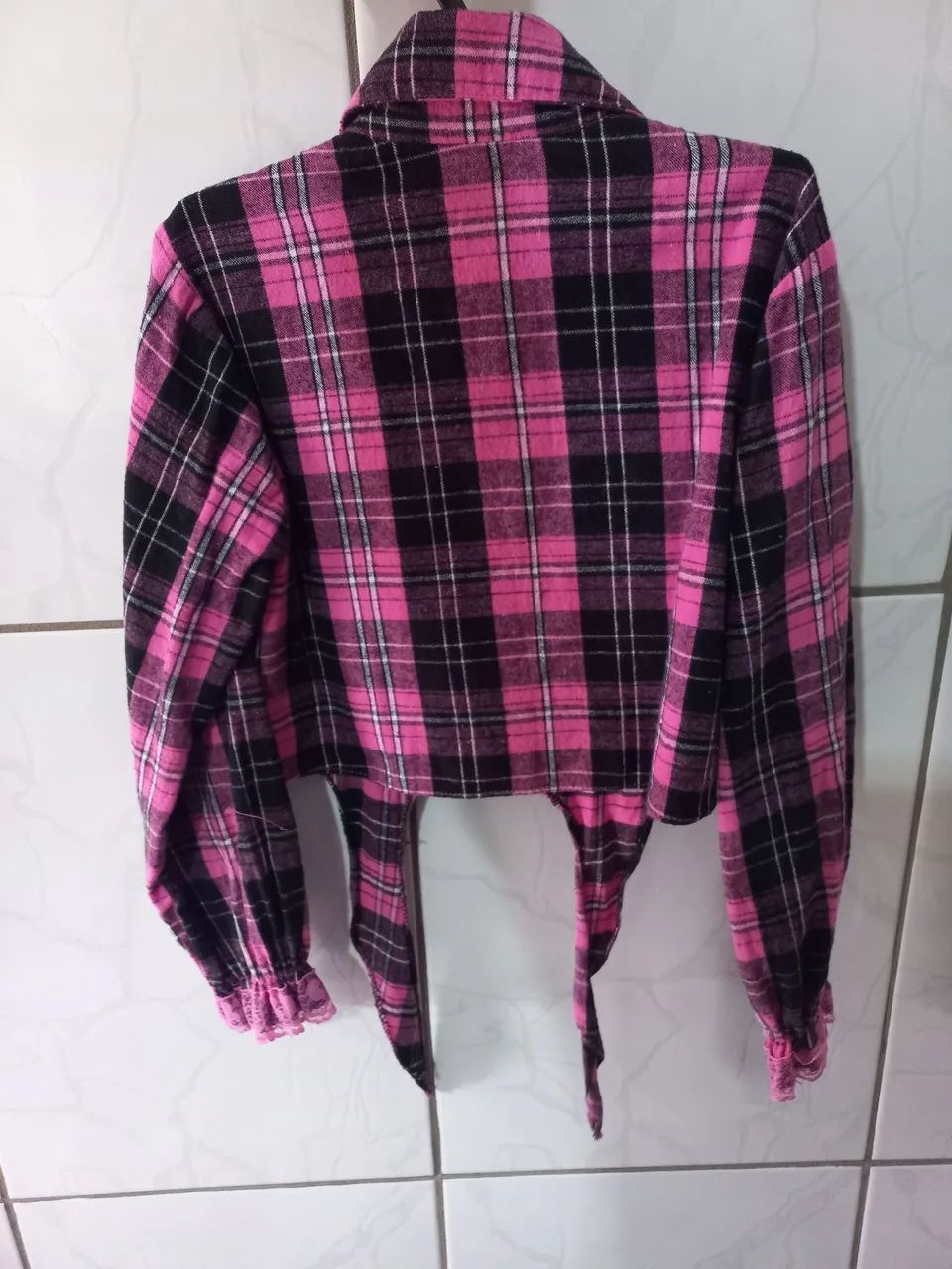 Roupa Xadrez Rosa e preto ( Festa Junina) - Foto 3
