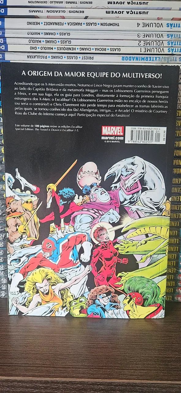 Excalibur - Edição de origem- Panini  - Foto 2
