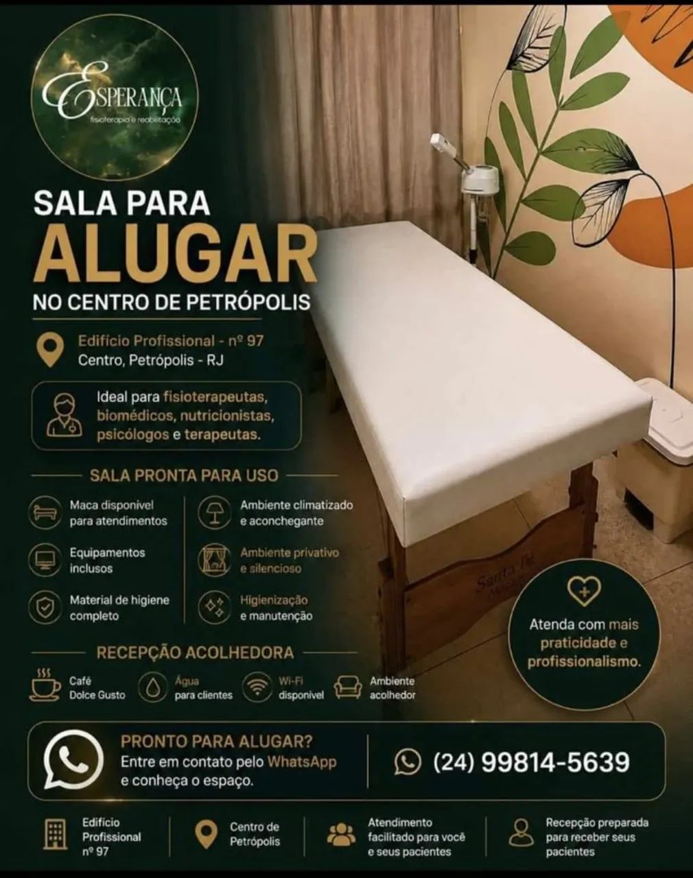 Sala para sublocação 