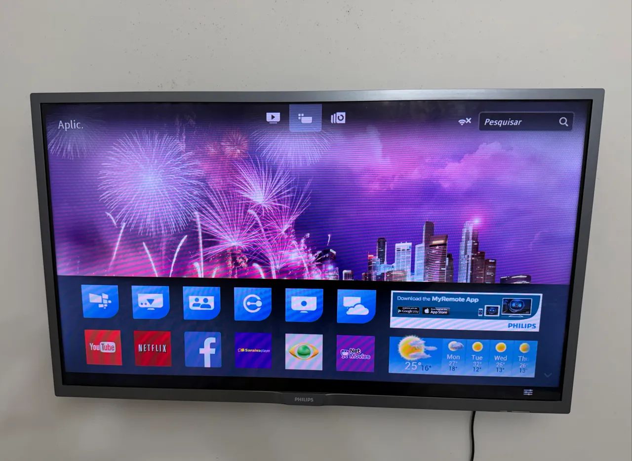 Smart TV Philips 32? LED HD com Wi-Fi - Foto 2