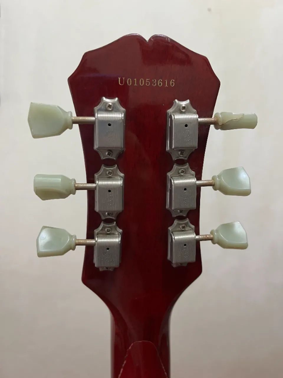 Guitarra Epiphone Les Paul Studio Wine Red - Foto 5