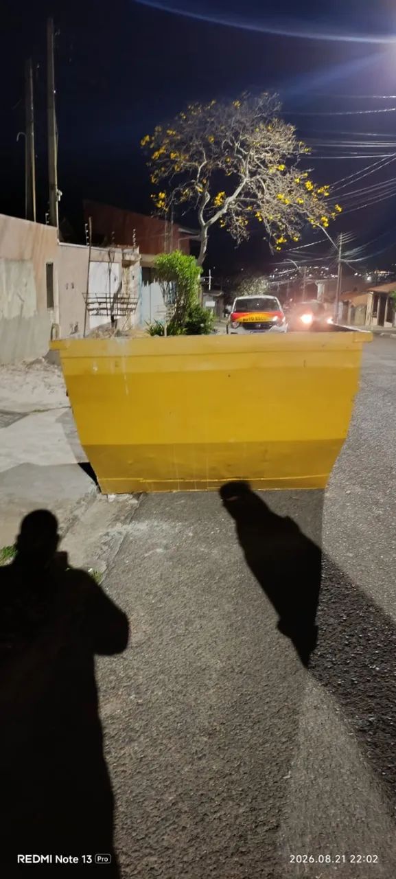 CAÇAMBA ESTACIONARIA