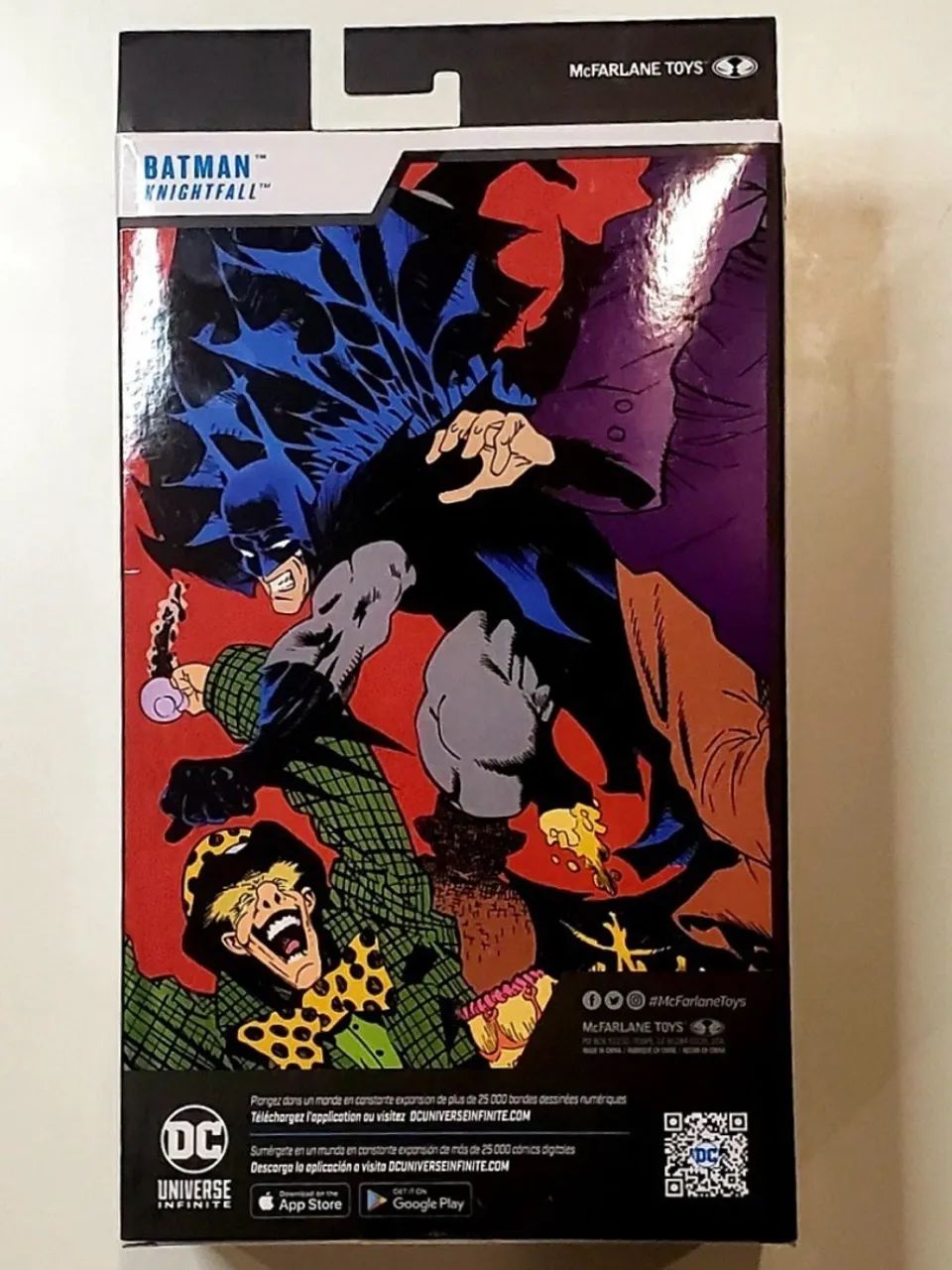  DC Multiverse Mcfarlane Batman: Knightfall A queda do morcego Dc comics - Foto 3
