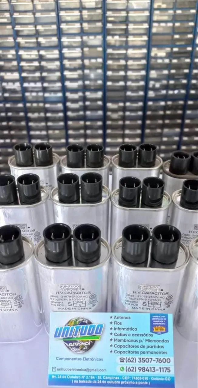 Capacitores de microondas e ar-condicionados - Foto 2
