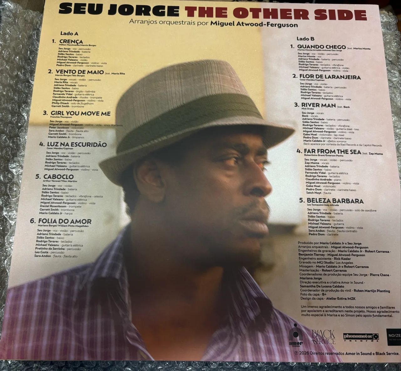 LP Seu Jorge - The Other Side (novo) - Foto 2