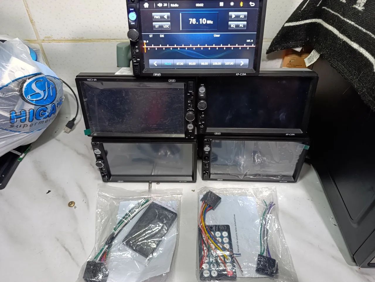 Rádio mp5, bluetooth, Pen drive - Foto 2