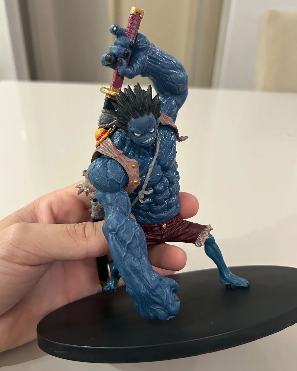 Action Figure Luffy One Piece 18 cm boneco  - Foto 5