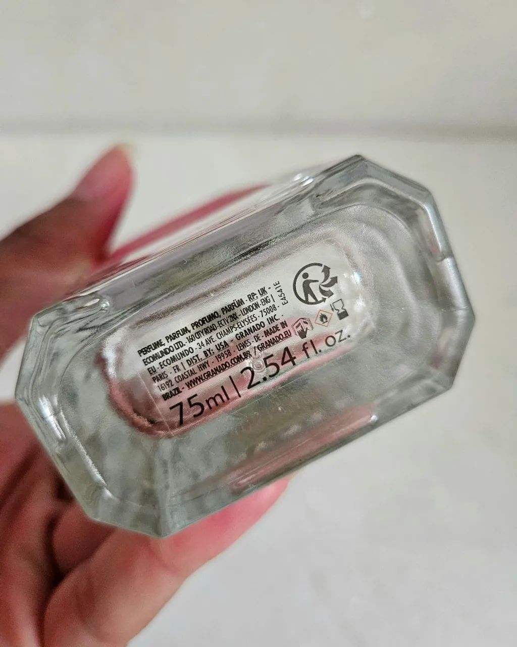 Frasco vazio Perfume Flora Magnífica Granado 75 ml - Foto 3