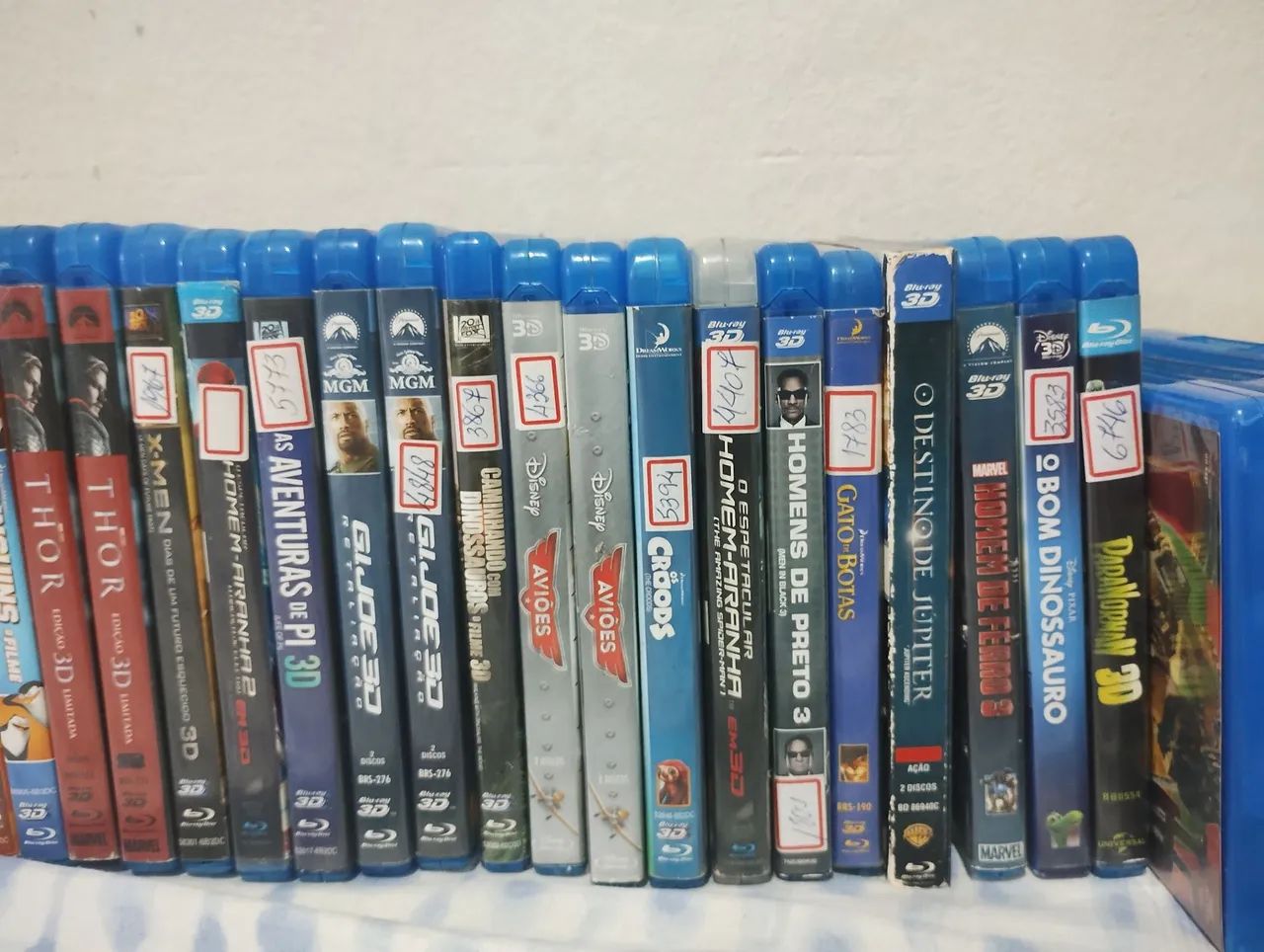 Blu rays 3D a partir de 20 reais compra minina de 2 filmes