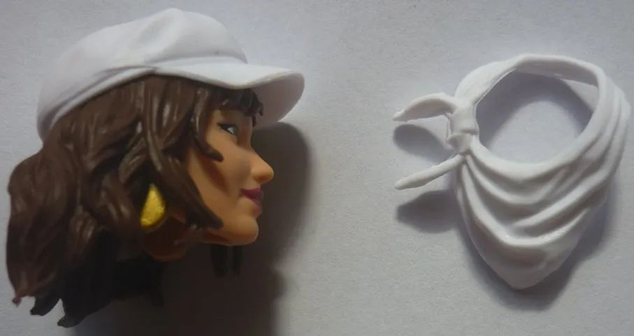 Cabeça (Head) Moira Mactaggert sem óculos Marvel Legends X-men Hasbro - Foto 2