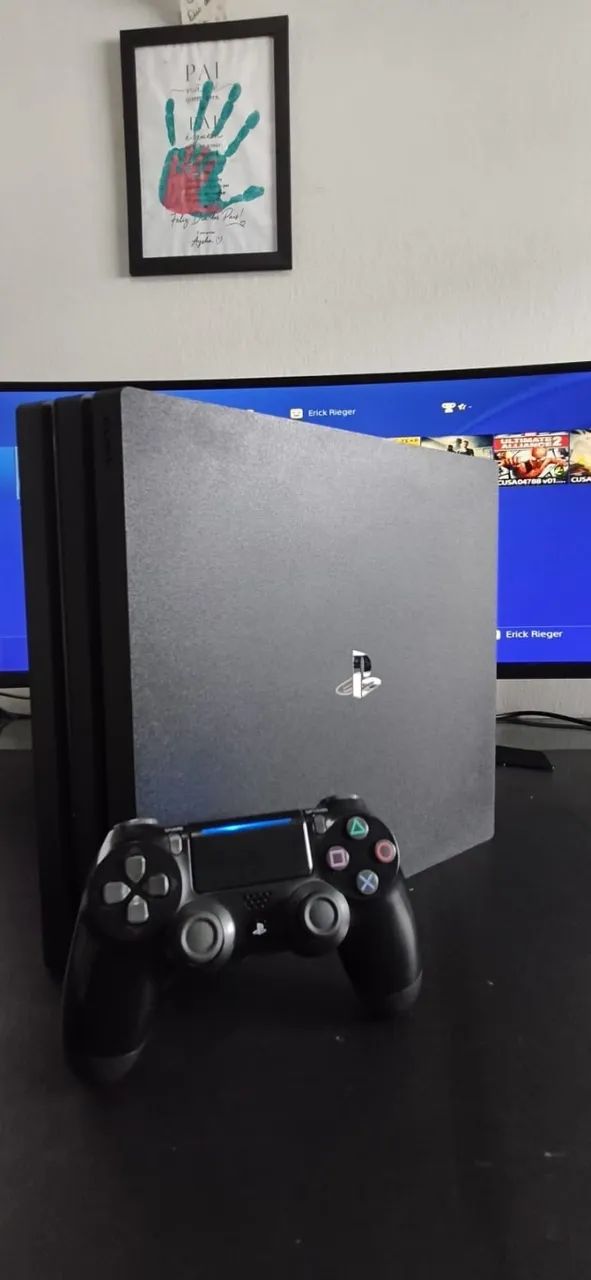 PS4 PRO 1TB DESBLOQUEADO  - Foto 4
