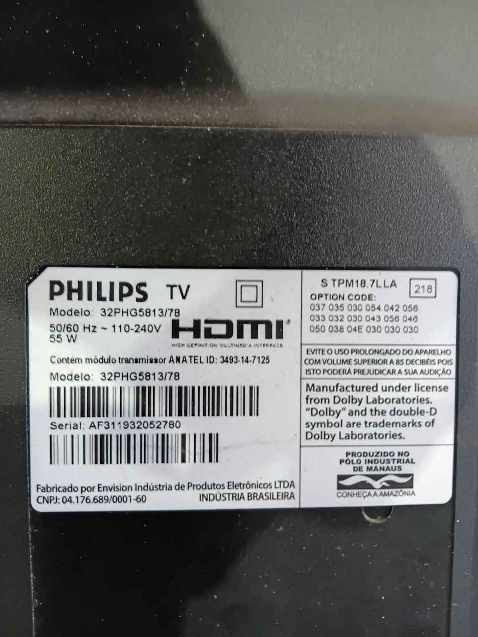 Tv Philips de 32 polegadas não liga nada. Para quem conserta.  - Foto 2