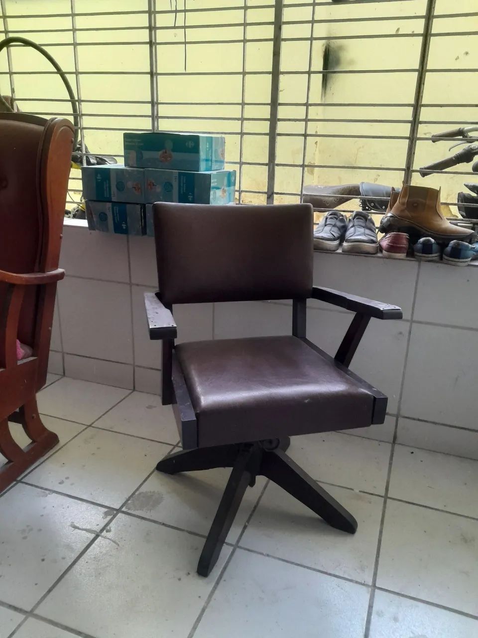 Cadeira Xerife Antiga 