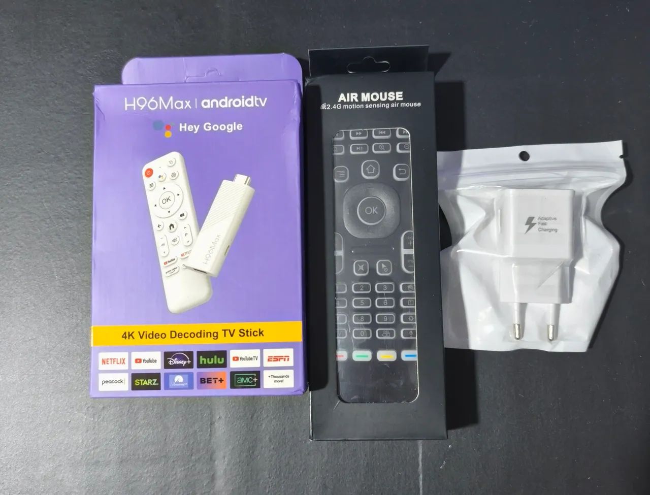 Stick H96 Max 2/16GB LACRADO. Faça sua TV antiga ser smartv - Foto 2