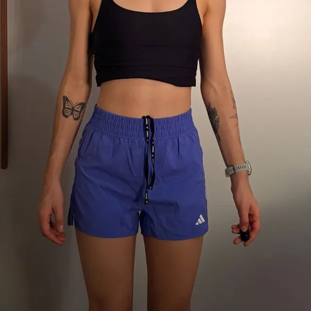 shorts adidas running azul pp - Foto 3