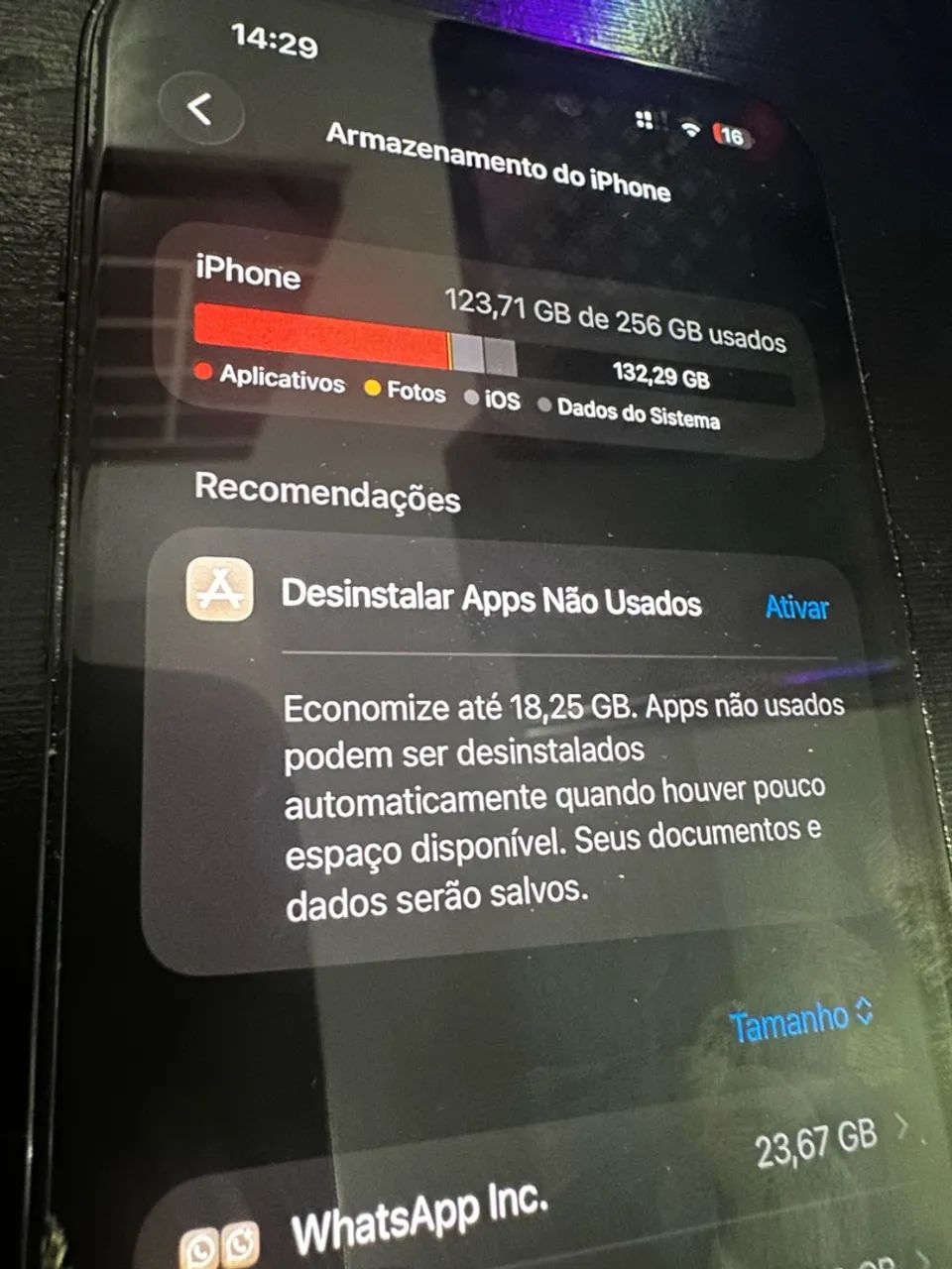 iPhone 14 Pro Max Preto 256gb - Foto 5
