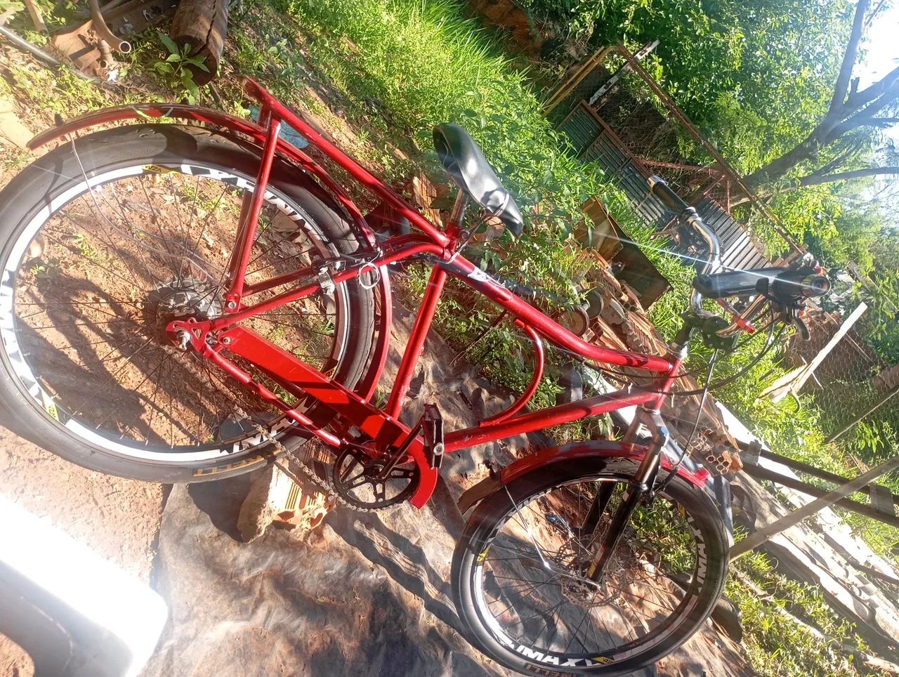 Vendo Bicicleta Monark Montadinha Aro 26 e motor 80cc - Foto 2