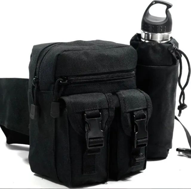 Pochete Bornal Caminhada Camping Porta Garrafa M11 Resistente
