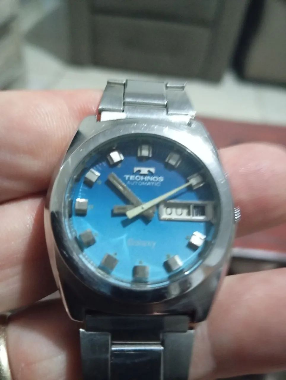 Relógio Technos Galaxy Automático masculino Vintage - Foto 4