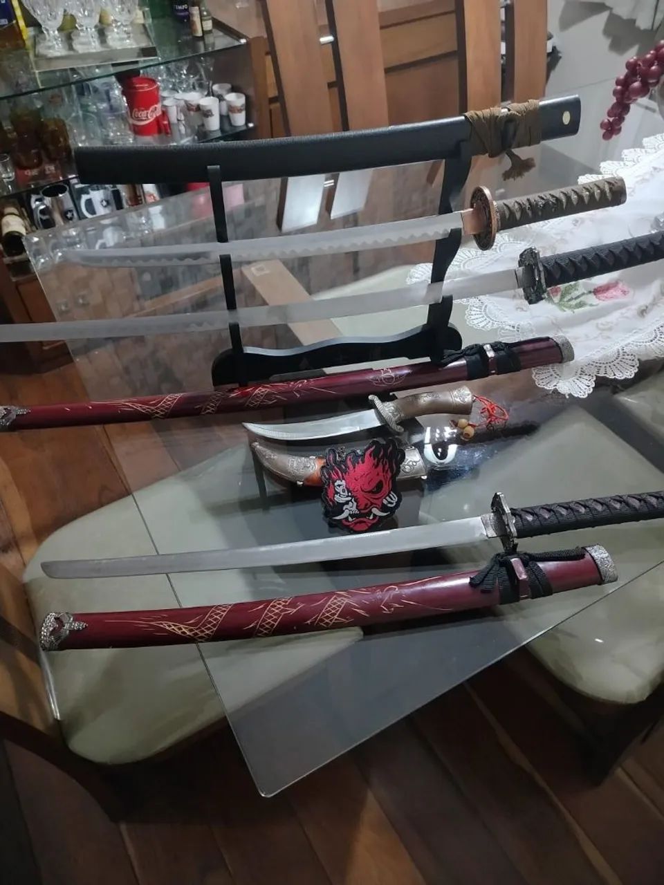 CONJUNTO DE KATANAS