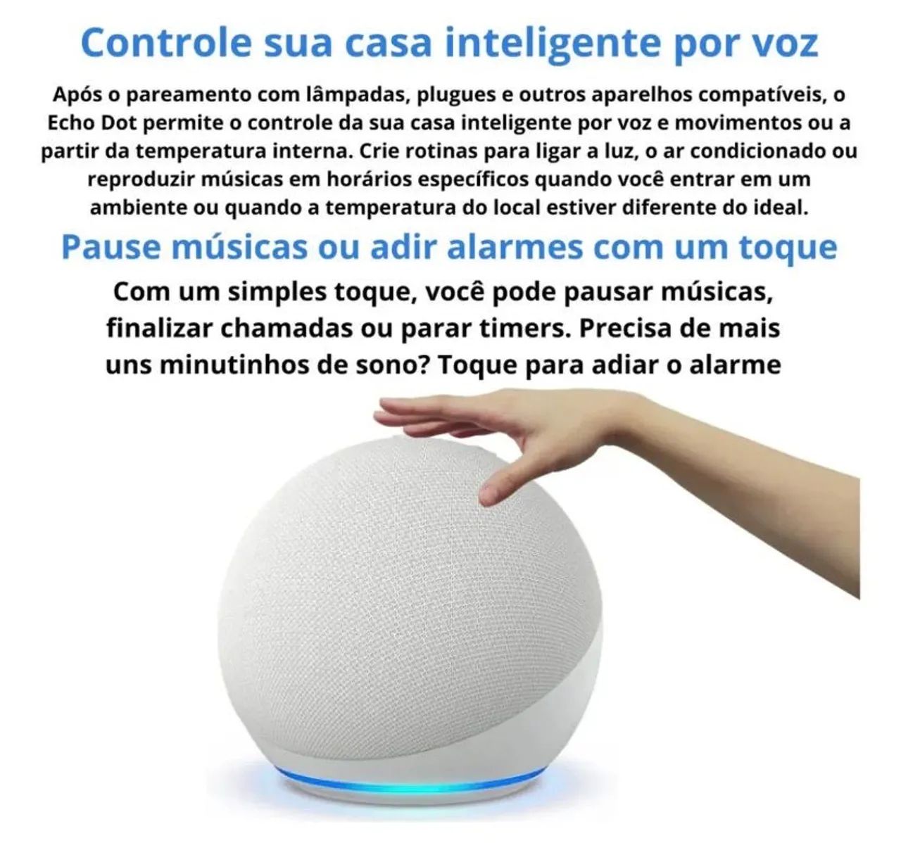 Alexa encho dot 5 geração Amazon  - Foto 3