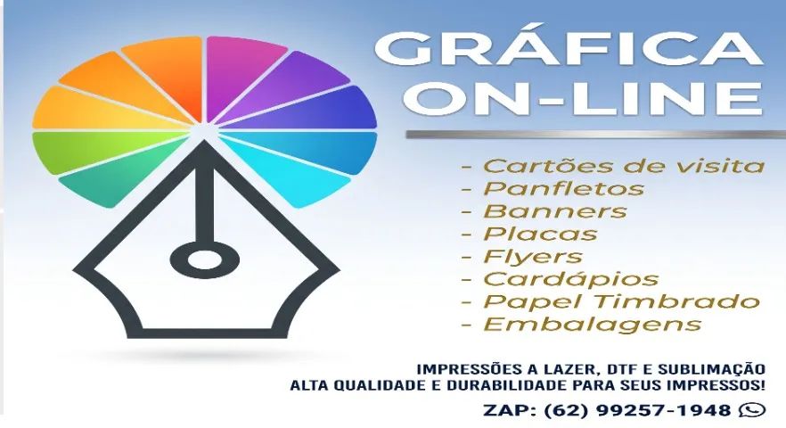GRÁFICA ON-LINE Impressos em geral