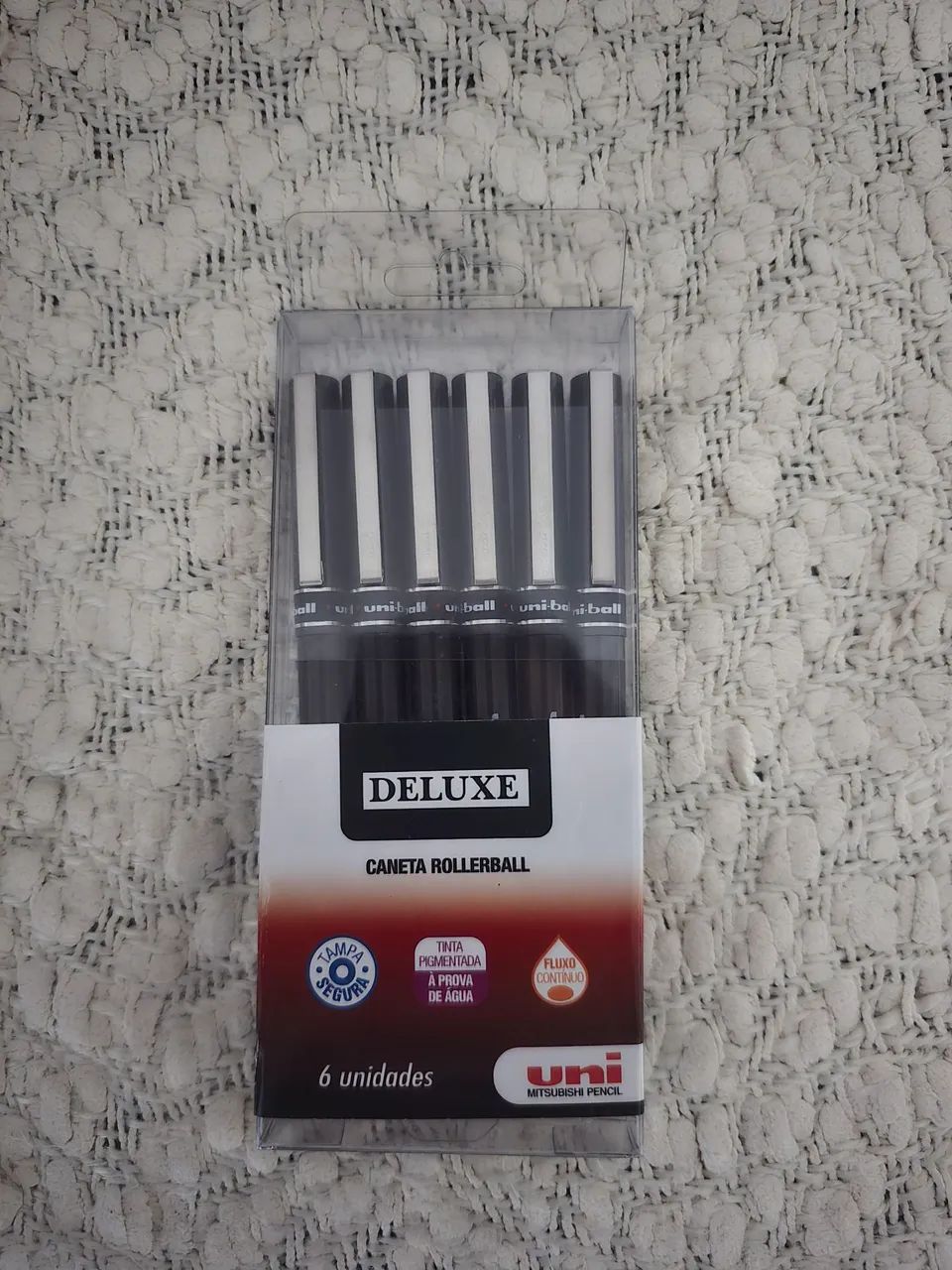 Conjunto de canetas Rollerball marca Uni