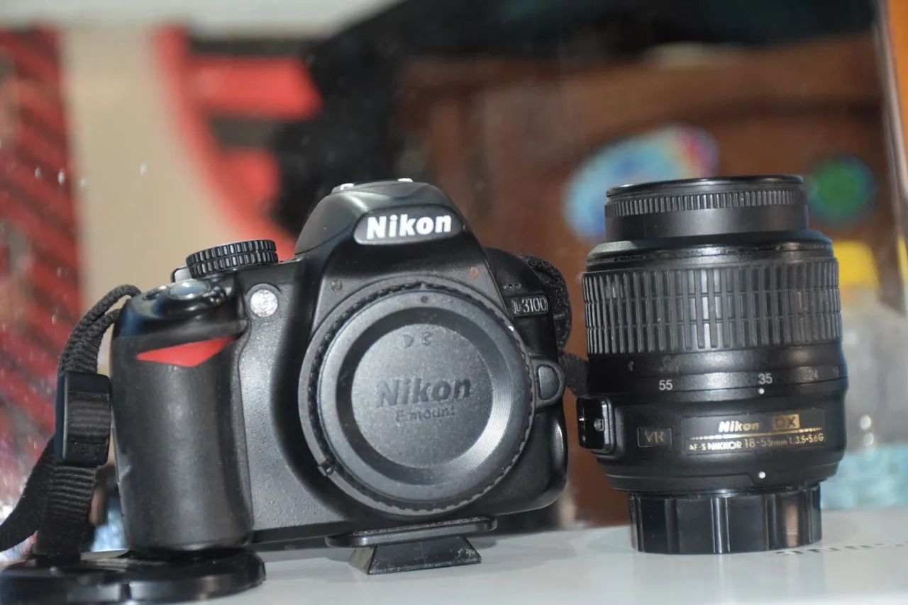 Câmera Nikon D3100  - Foto 3