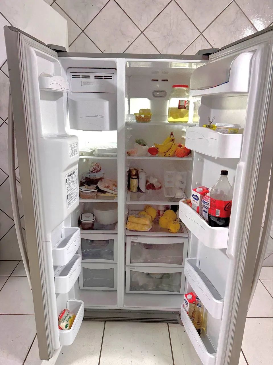 Geladeira Electrolux side by side inox - Foto 5