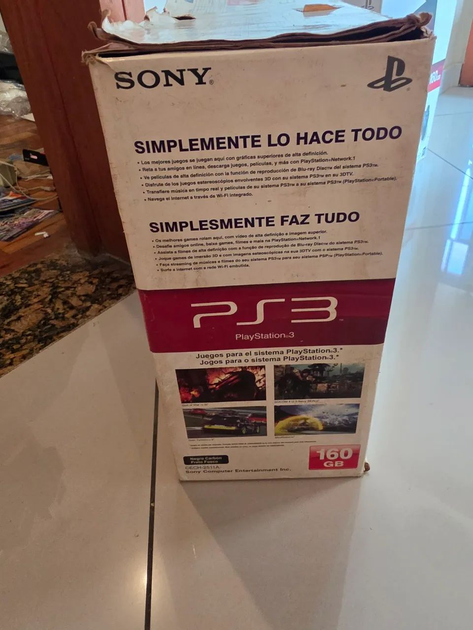 Caixa Ps3 160gb Modelo 2511A - Foto 5