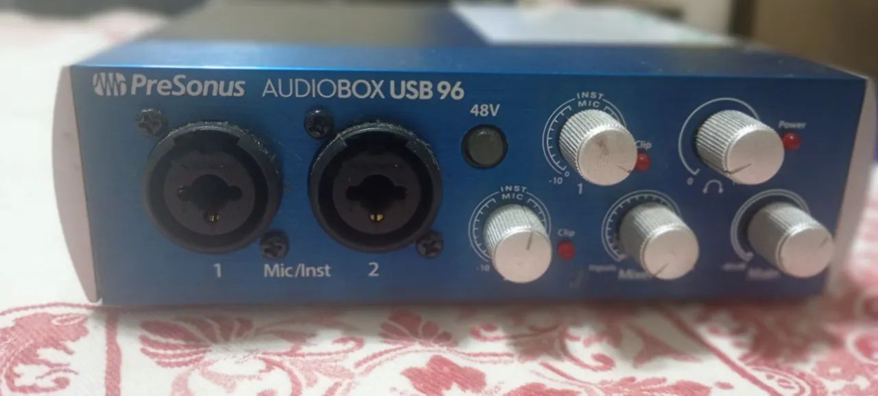Interface Presonus (Nova sem uso)