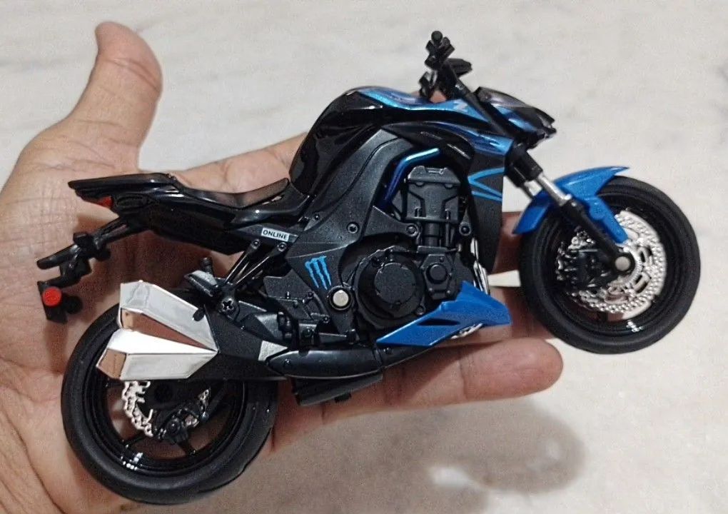 MINIATURA MOTO Z-100 AZUL - Foto 2