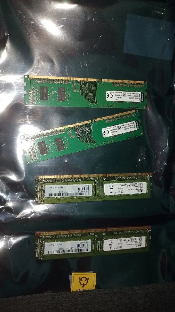 Memórias DDR3 2GB - Smart e Kingston (8GB total) - Foto 2