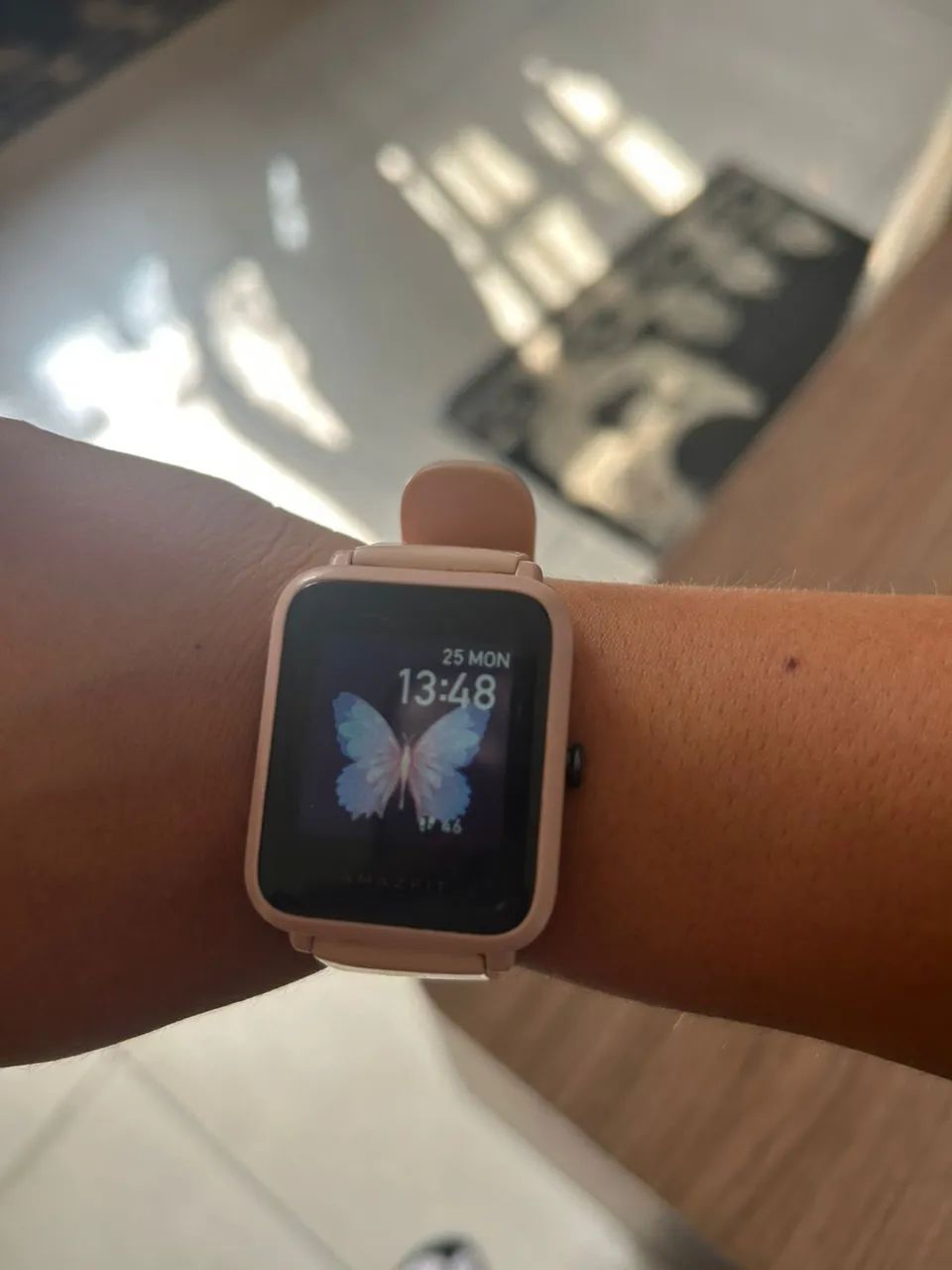 Smartwatch Amazfit Original Rosa - Ótimo Estado - Foto 3