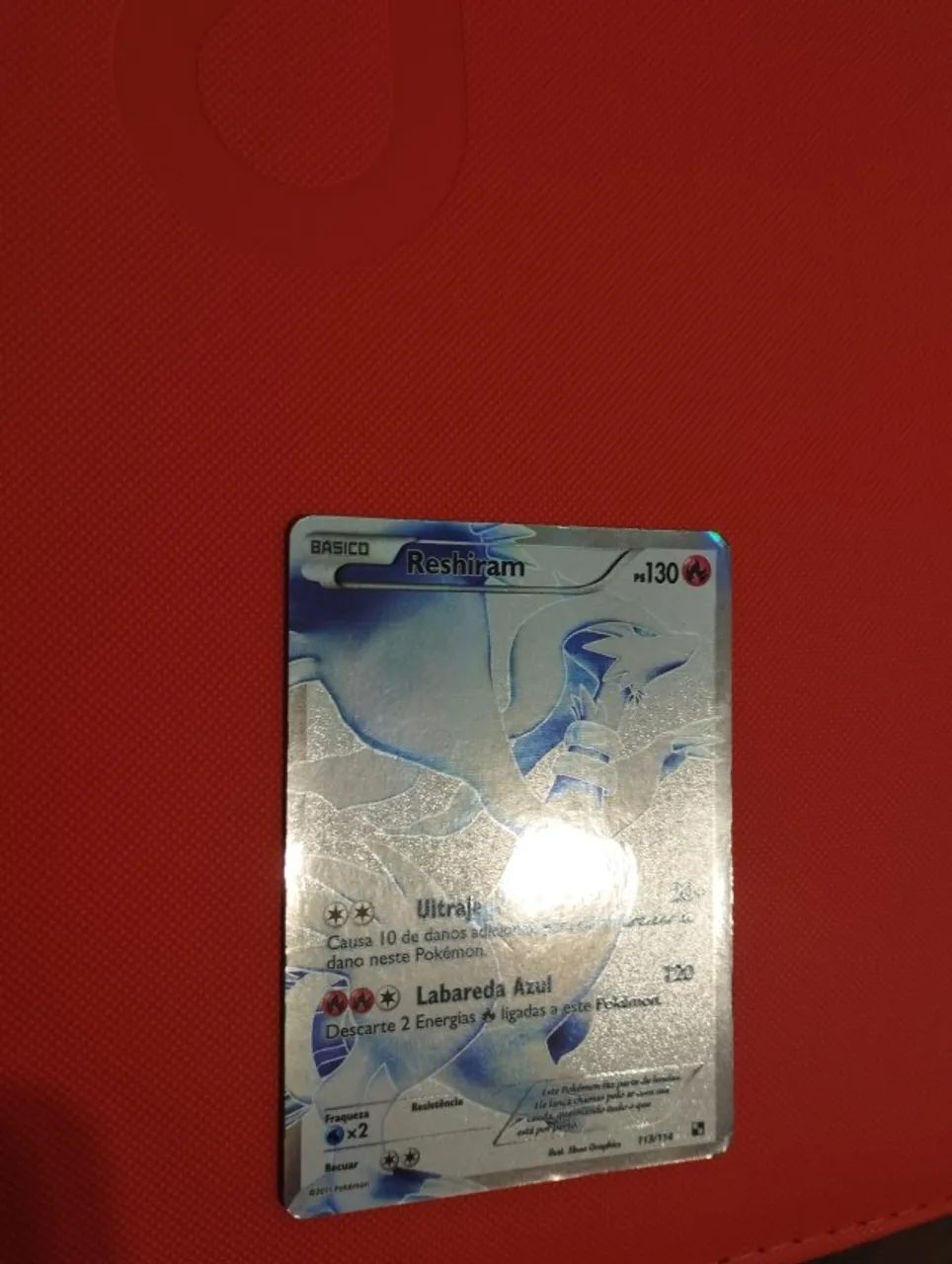 Reshiram 113/114 - Full Art HOLO - Foto 4