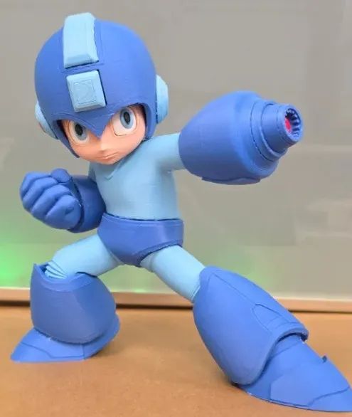 MEGAMAN 19CM ALTURA BONECO