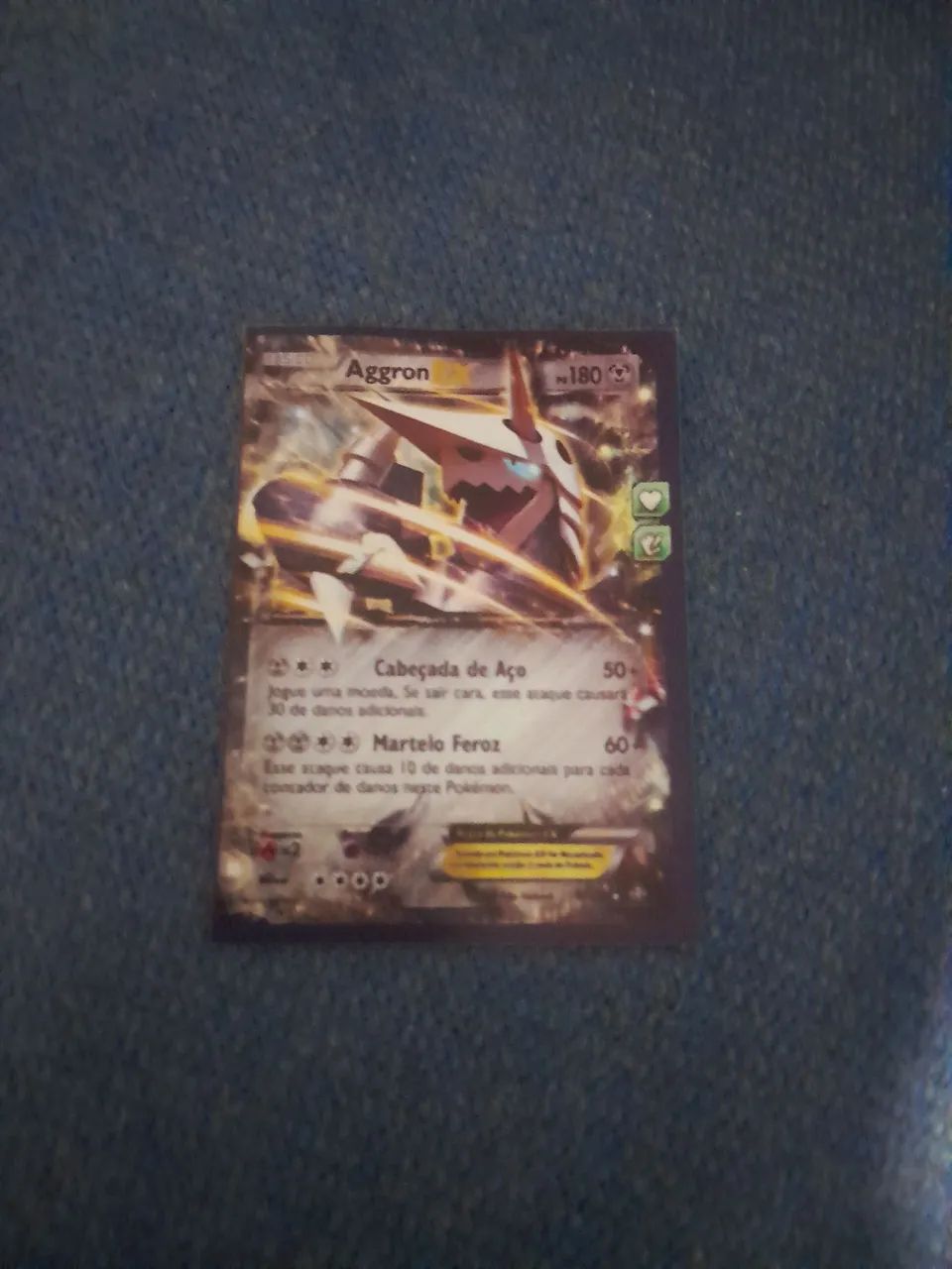 Aggron carta poquemon