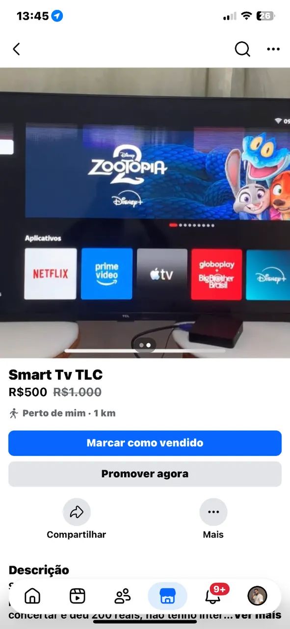 Televisão 43 polegadas - Foto 3