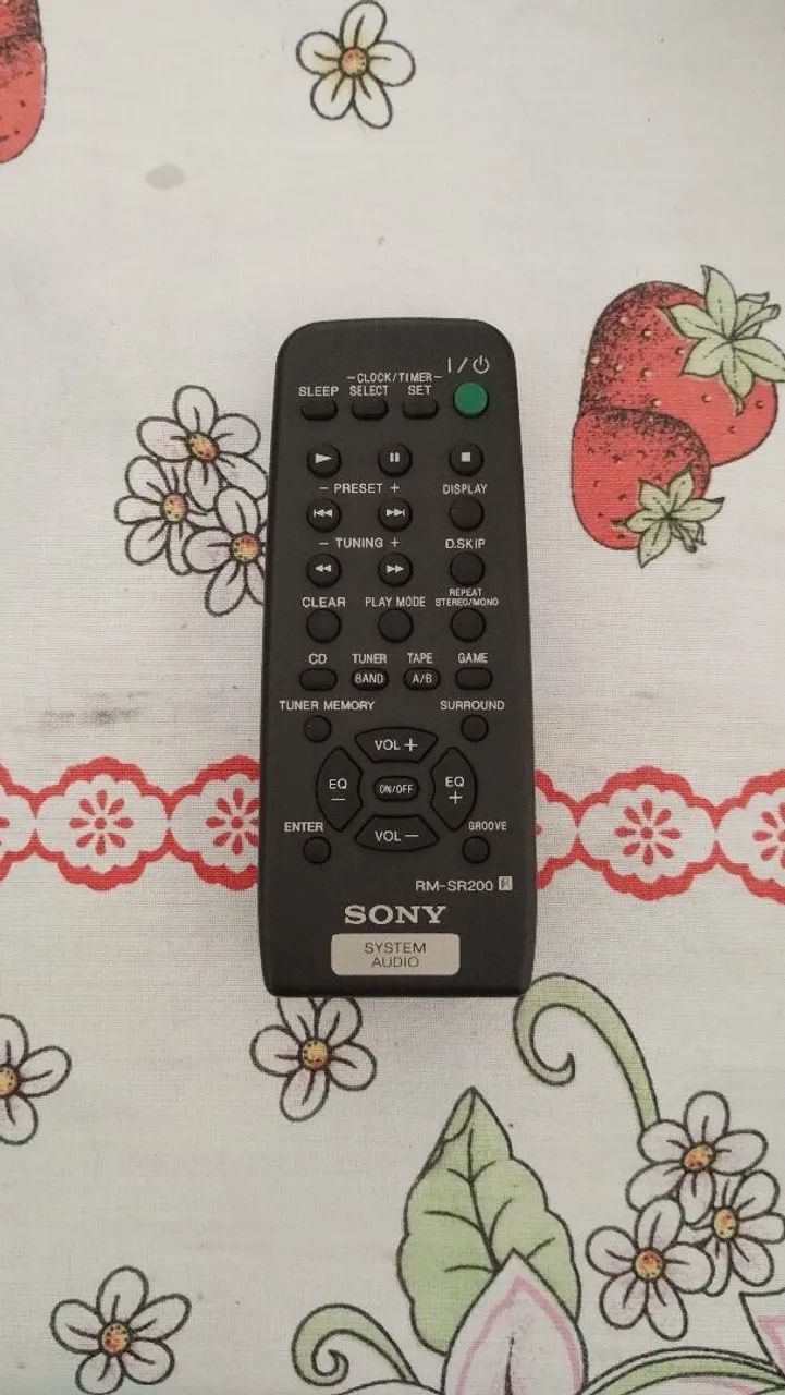Controle remoto Sony 