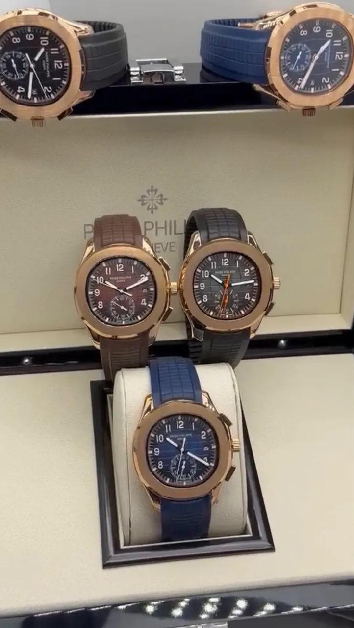 Relógio Patek Philippe Nautilus 40mm Várias Cores  - Foto 2
