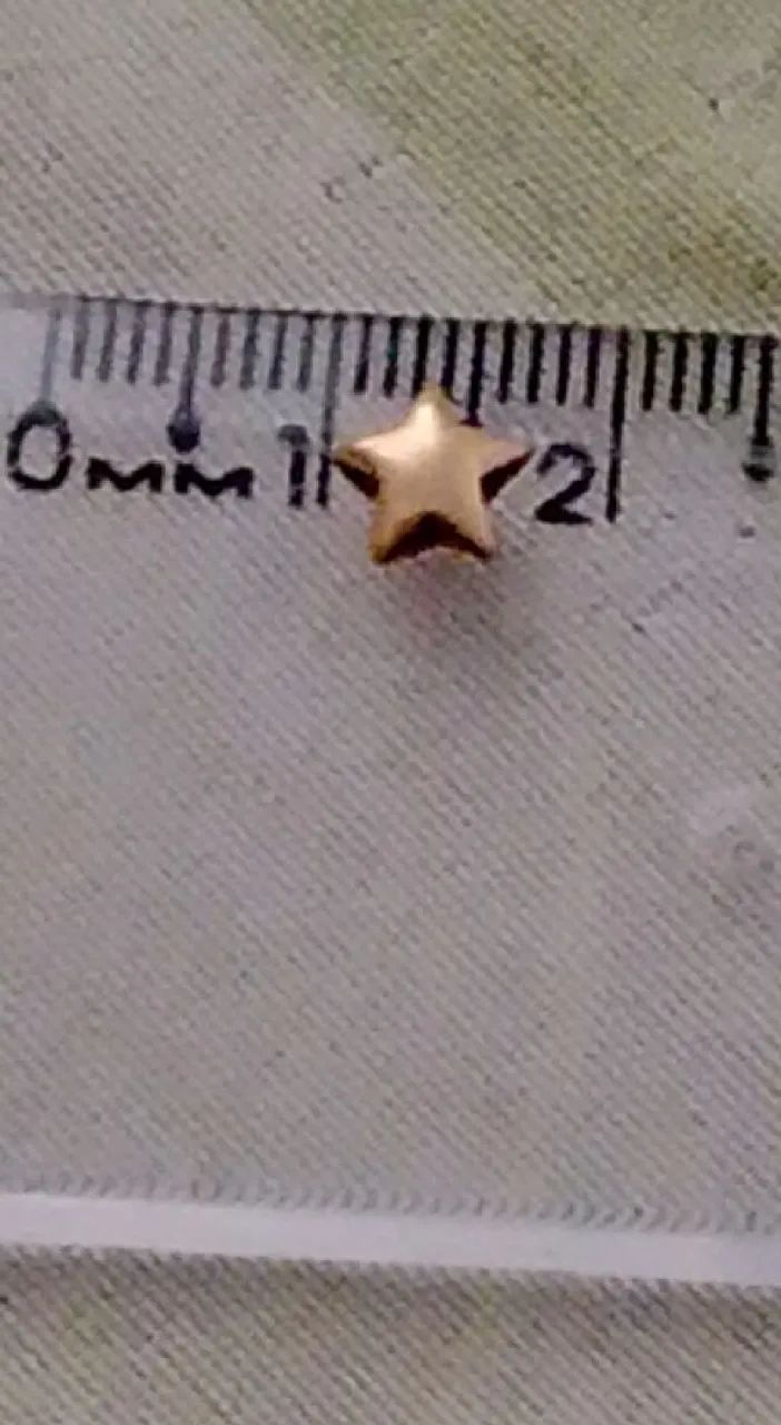 Estrela de ouro (pingente) - Foto 2