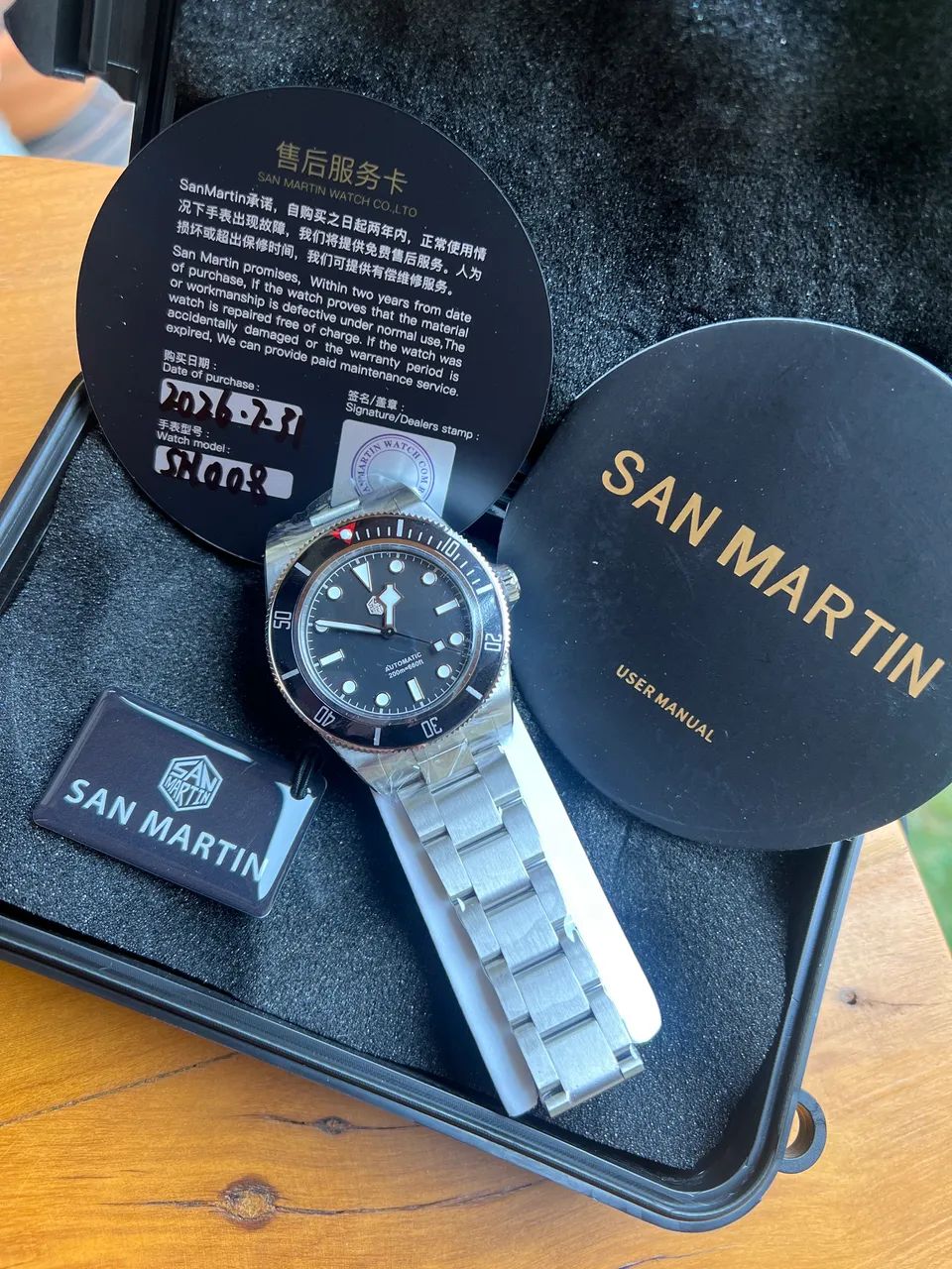 Relógio SAN MARTIN SN0008