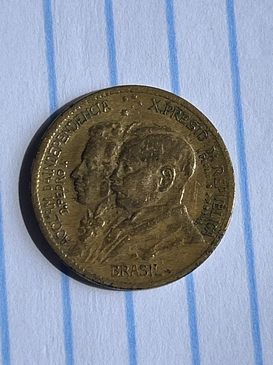 Moeda Centenário da Independência - 500 réis 1922 - Foto 2