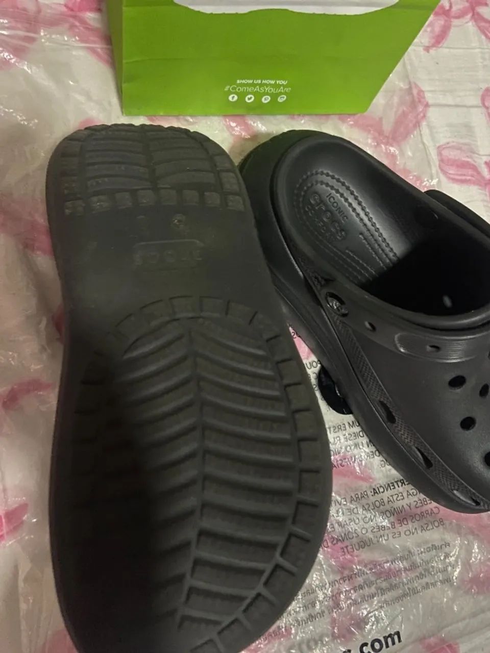 Crocs original plataforma preto - Foto 3
