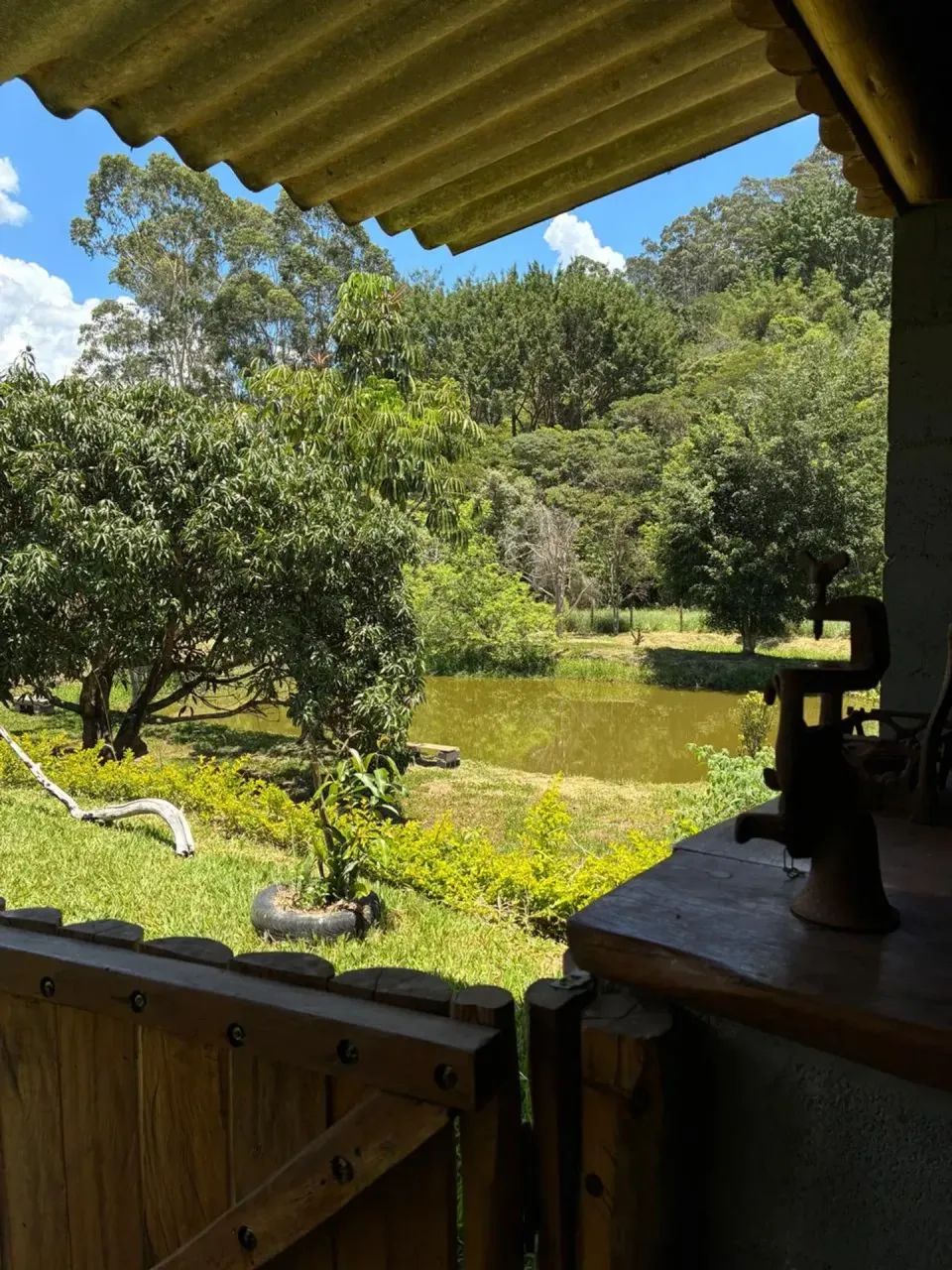 LINDO SÍTIO COM LAGO E RIACHO - Foto 4