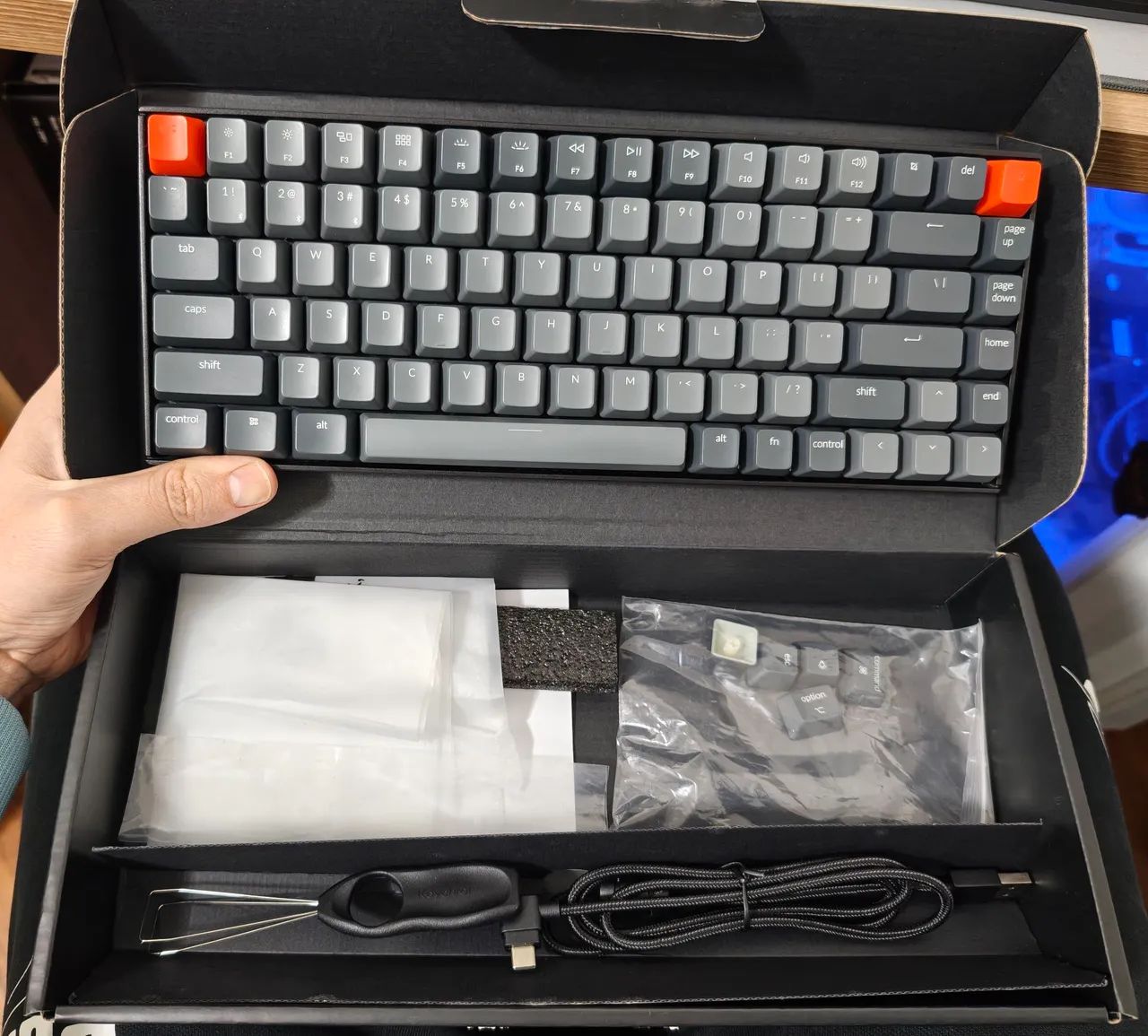 Teclado mecânico keychron k2