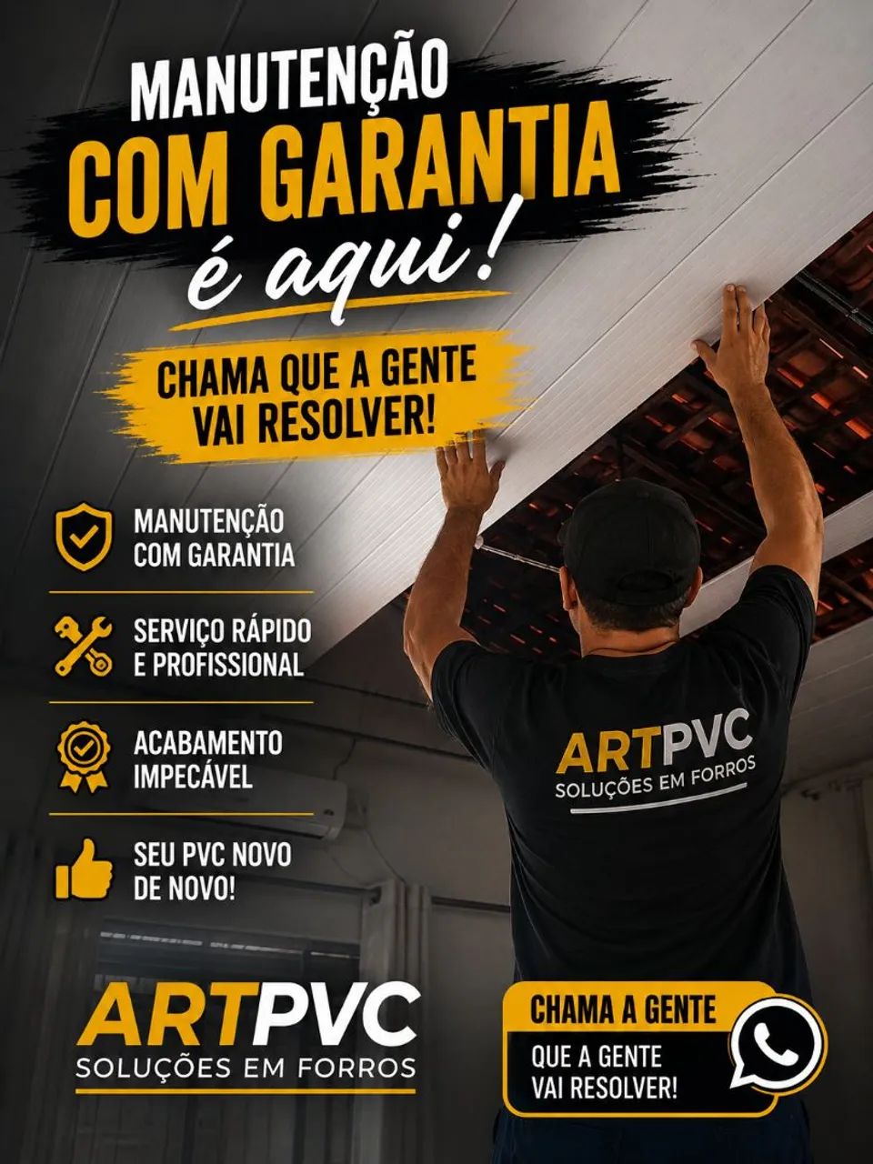 Forro de PVC instalado  - Foto 5