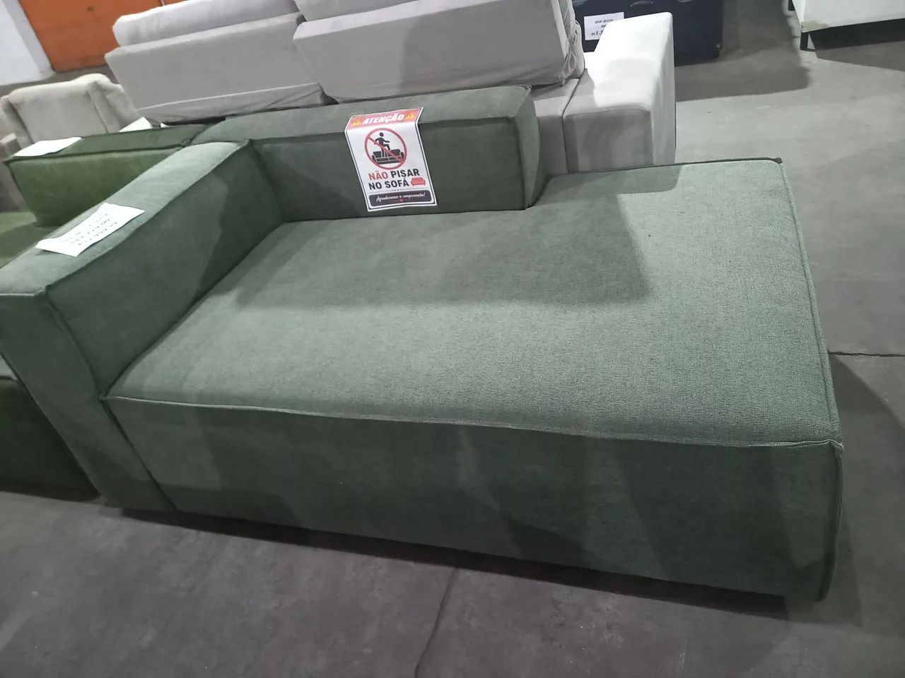 Sofá Mensa Verde - Foto 2
